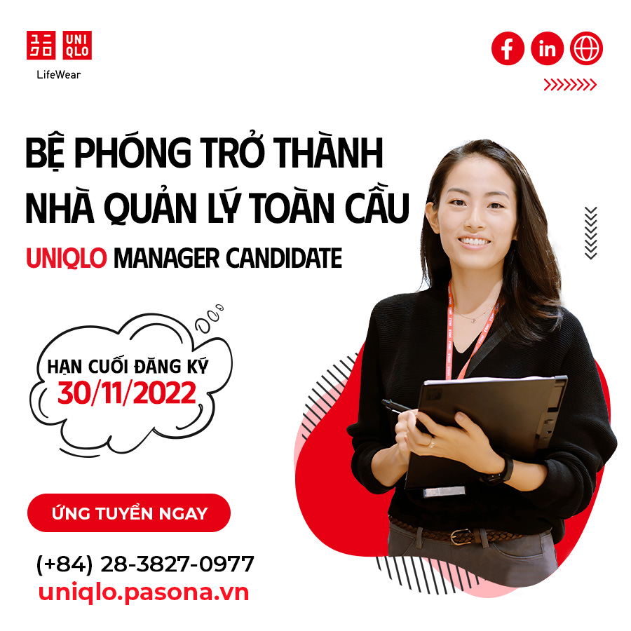 Chia sẻ hơn 56 về uniqlo vietnam tuyển dụng 2023  cdgdbentreeduvn